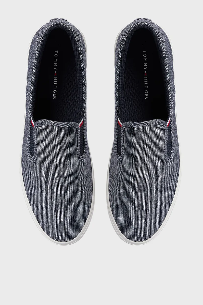Чоловічі сині сліпони TH HI VULC CORE LOW SLIP ON 4