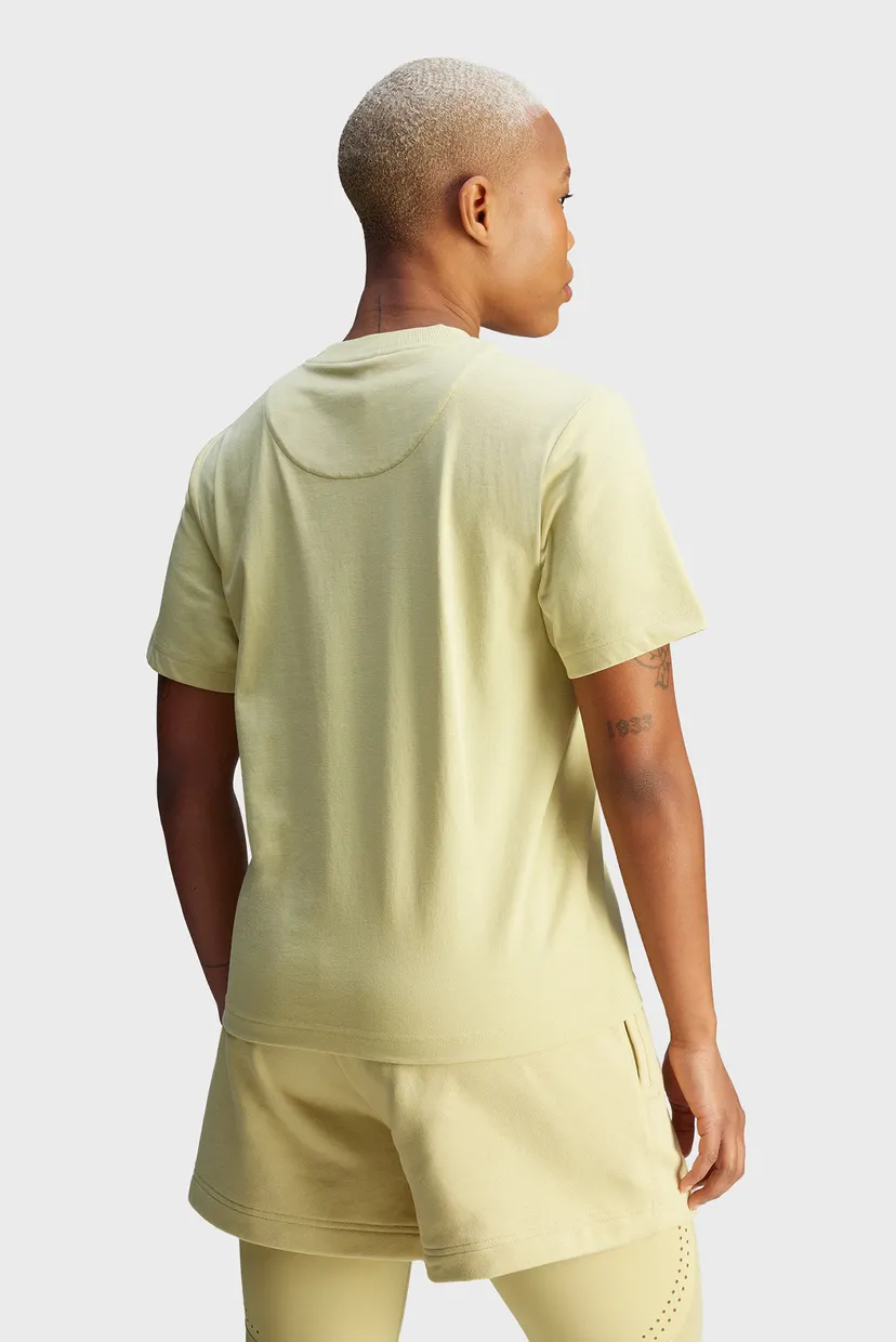 Жіноча жовта футболка adidas by Stella McCartney TrueCasuals Regular Sportswear 3