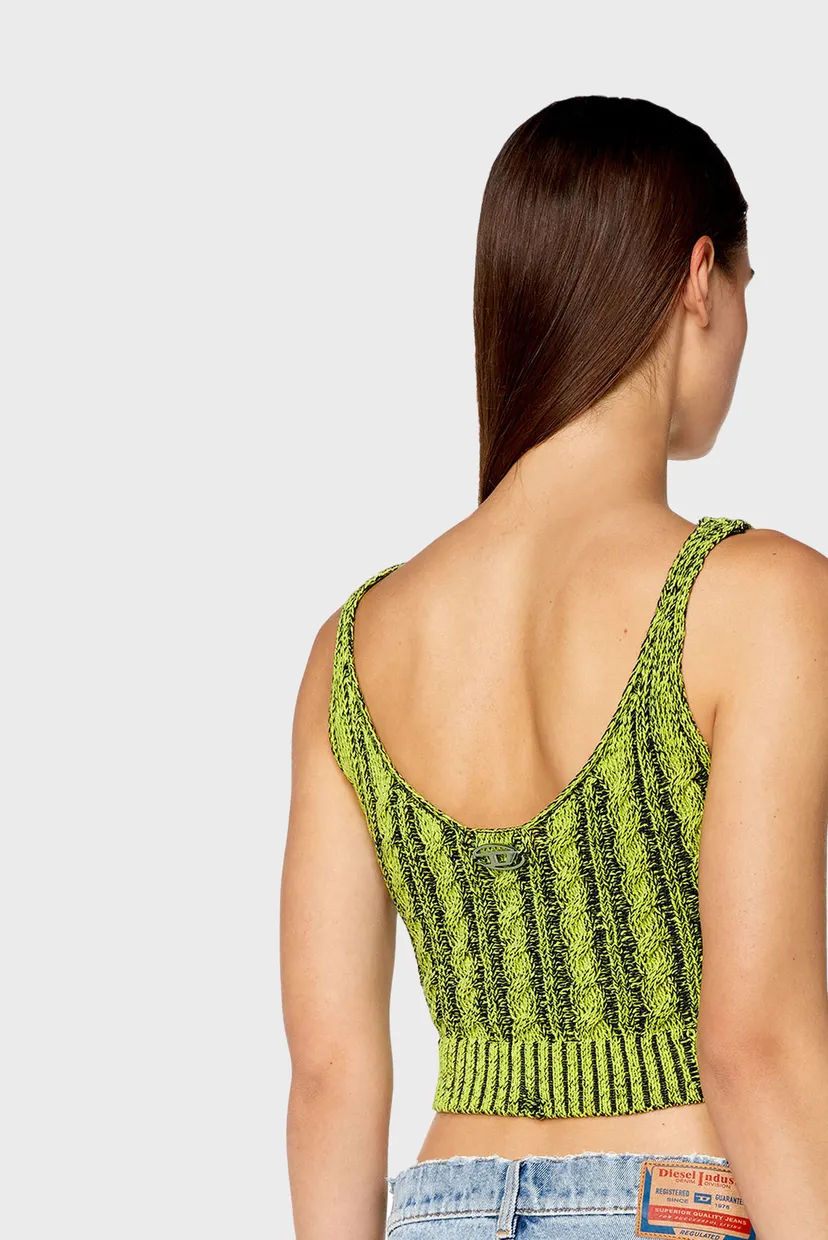 Женский салатовый топ M-MILOS KNITWEAR 3