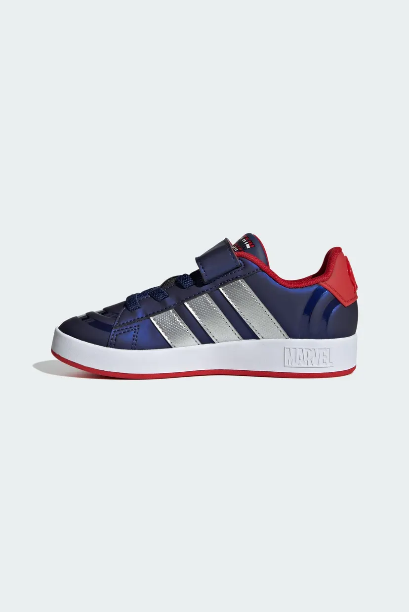 Детские синие сникерсы ADIDAS MARVEL AVENGERS GRAND COURT KIDS 6