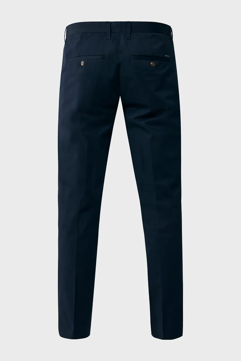 Чоловічі темно-сині чіноси CRAIG Garment dye chino pants 6