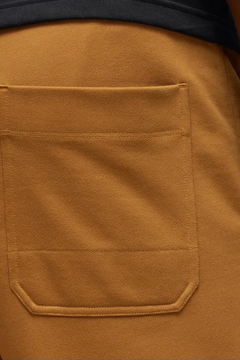 Мужские рыжие спортивные брюки Y-3 French Terry Cuffed 5