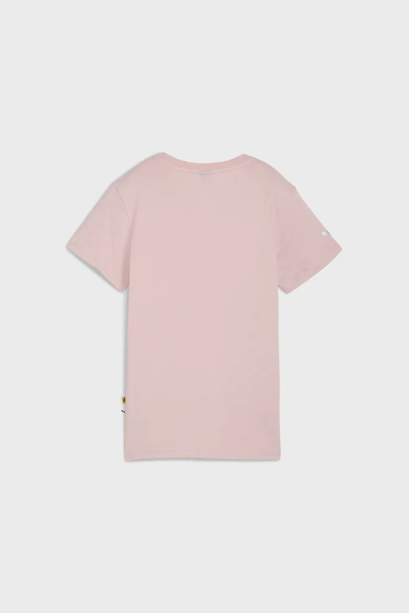 Жіноча пудрова футболка Scuderia Ferrari Sportswear Tonal Shield Tee Women 5