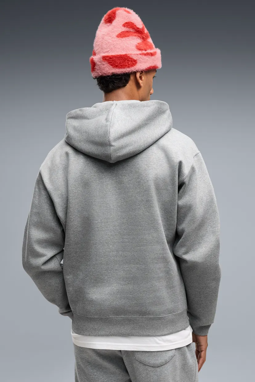 Мужское серое худи Select Essentials Hoodie Men 3