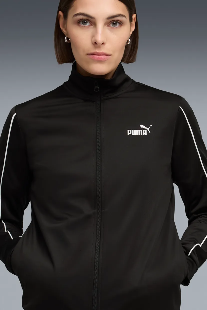 Женский черный спортивный костюм (кофта, брюки) Tracksuit Women 3