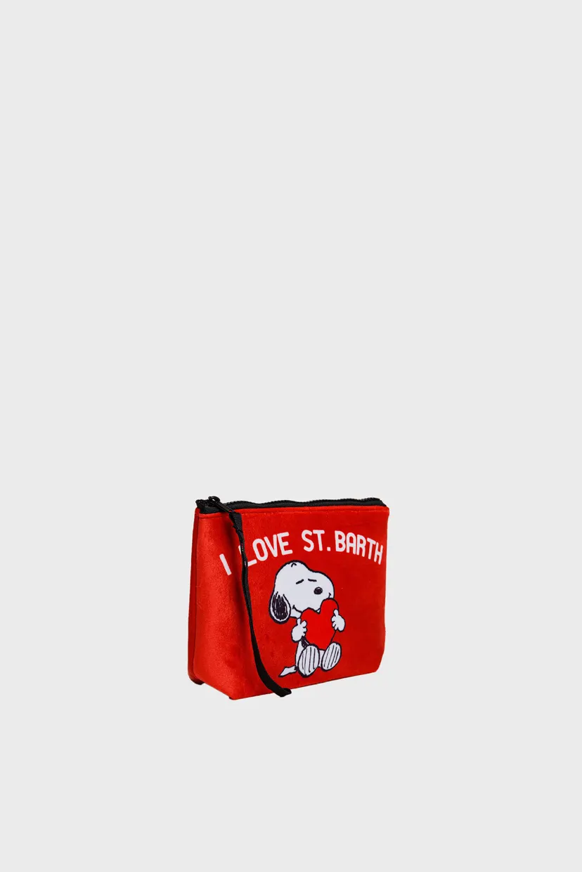 Жіноча червона косметичка 3