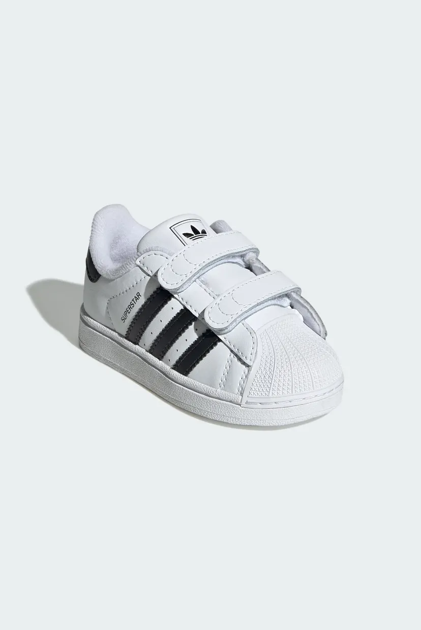 Детские белые сникерсы Superstar II Comfort Closure Kids 4