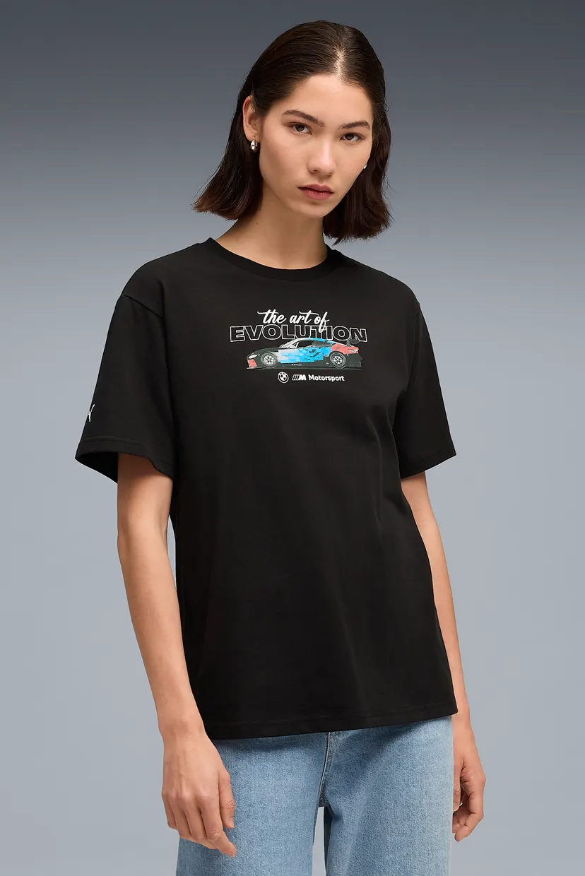 Жіноча чорна футболка BMW M Motorsport Tee Women 3