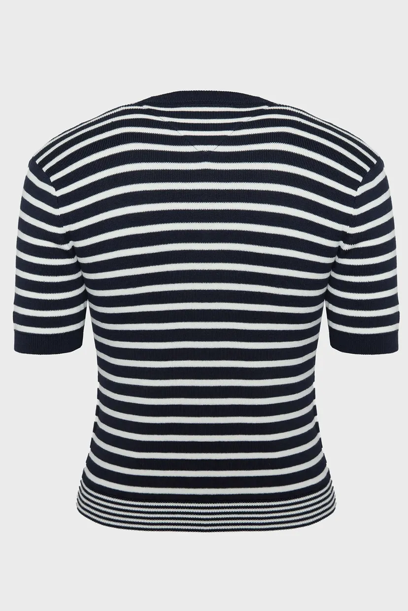Жіночий джемпер у смужку TJW ESSENTIAL SS SWEATER 7