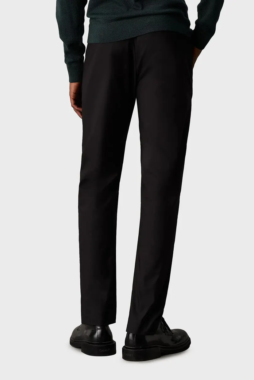 Чоловічі чорні брюки TECH COTTON STRETCH TAPERED 3