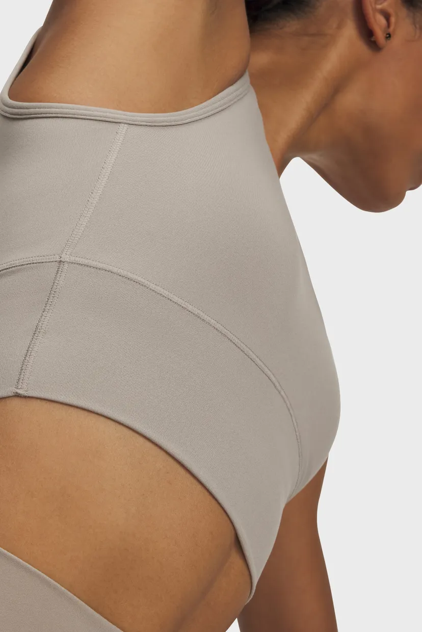 Женский бежевый топ Meridian Fitted Crop Tank 3