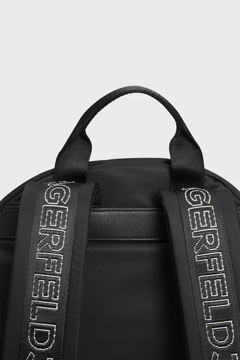 Чоловічий чорний рюкзак URBAN NYLON BACKPACK 5