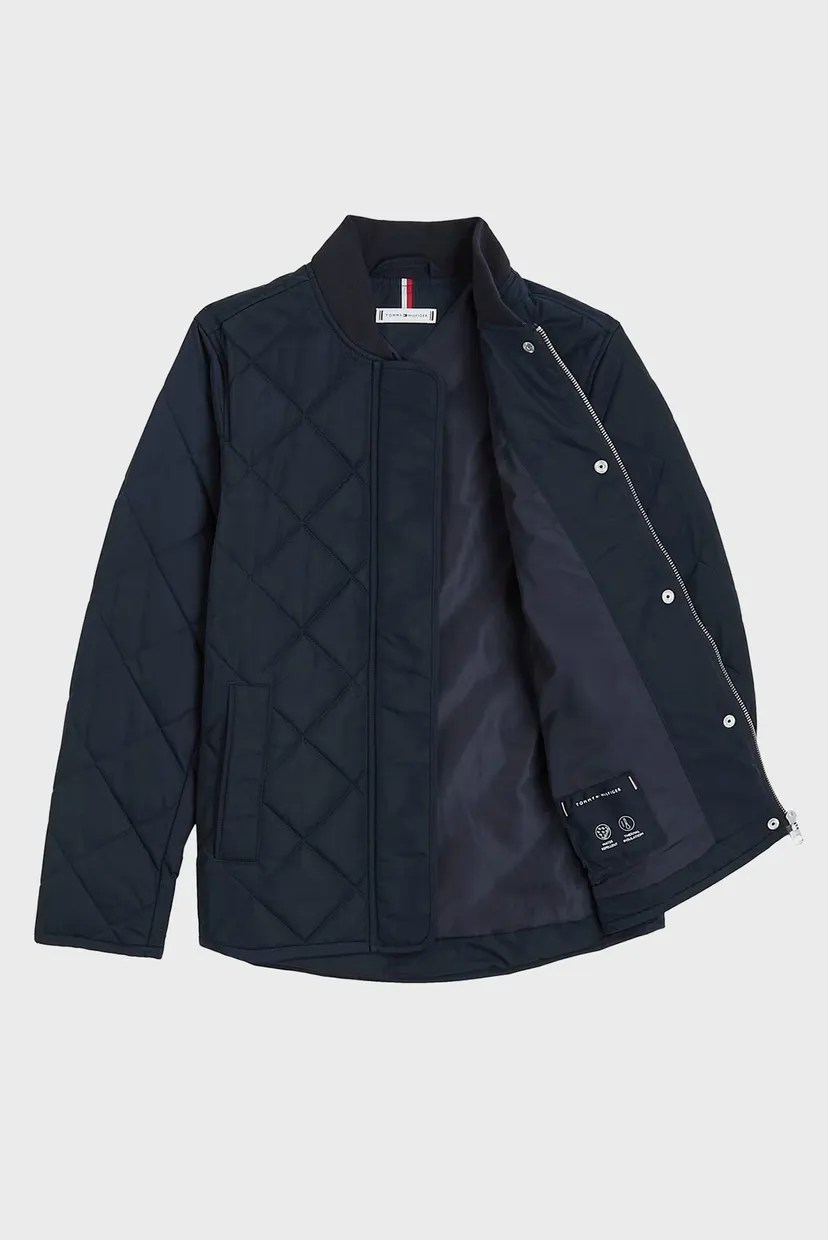 Женский темно-синий бомбер LW QUILTED BOMBER JACKET 7