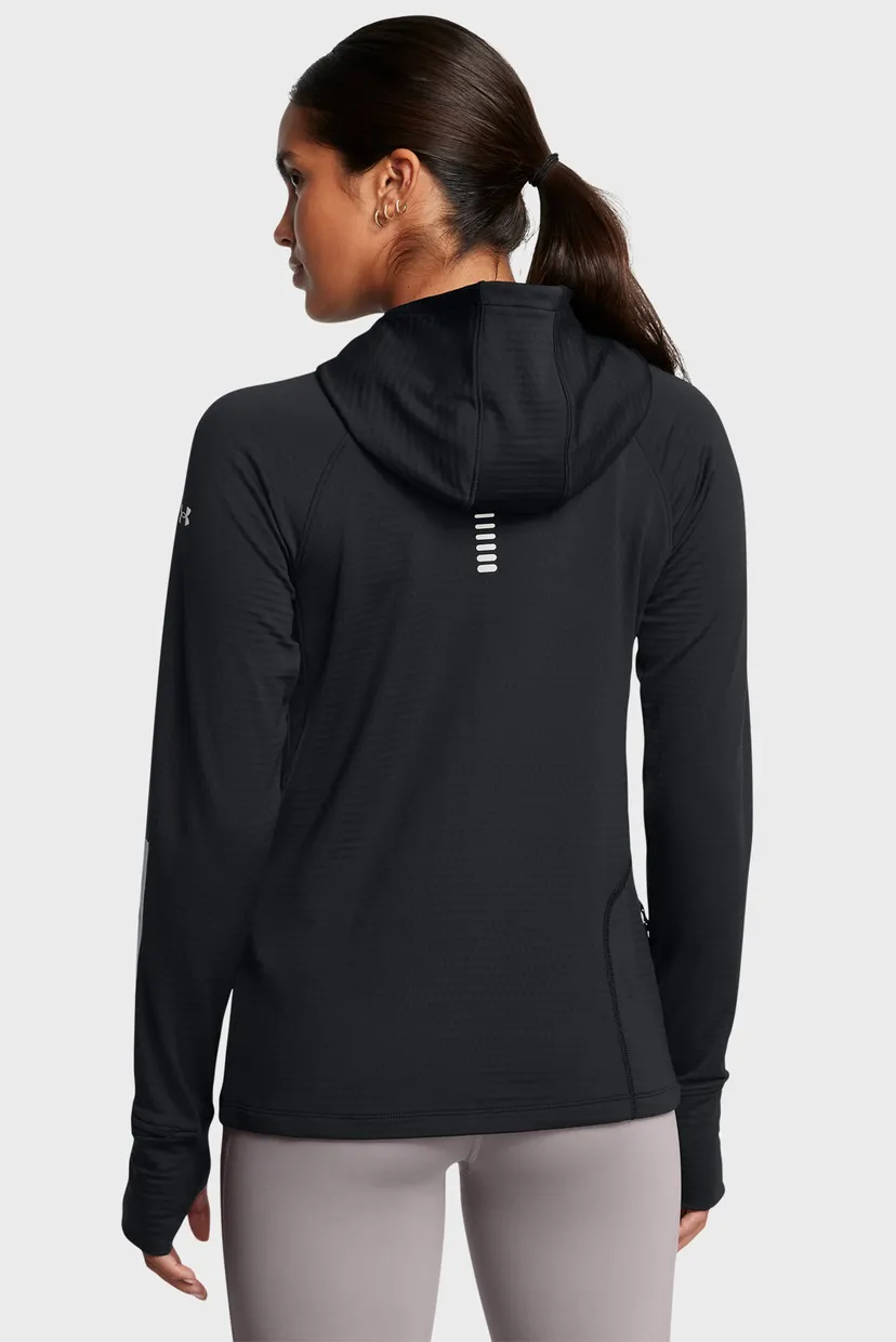Жіноче чорне худі UA LE CW Balaclava Hoodie 3