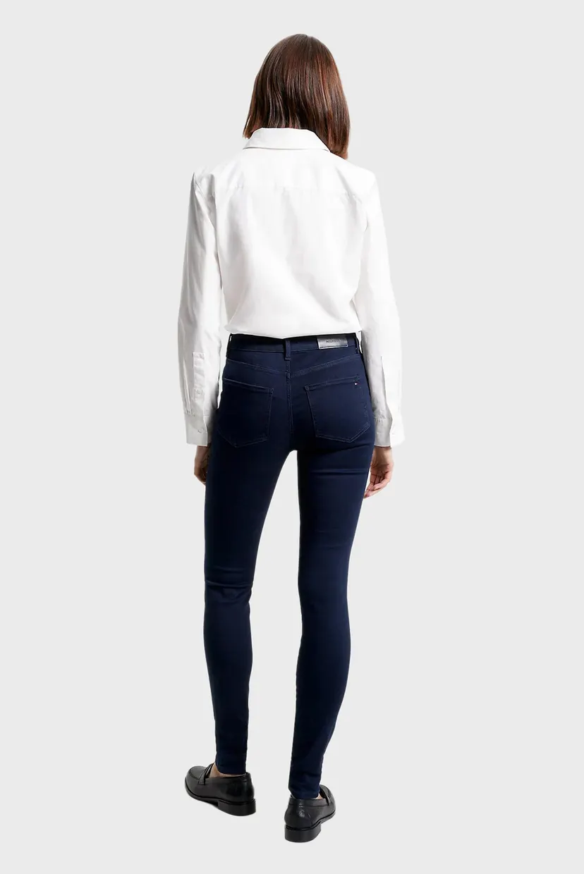 Женские темно-синие джинсы TH FLEX HARLEM U SKINNY HW BEA 3