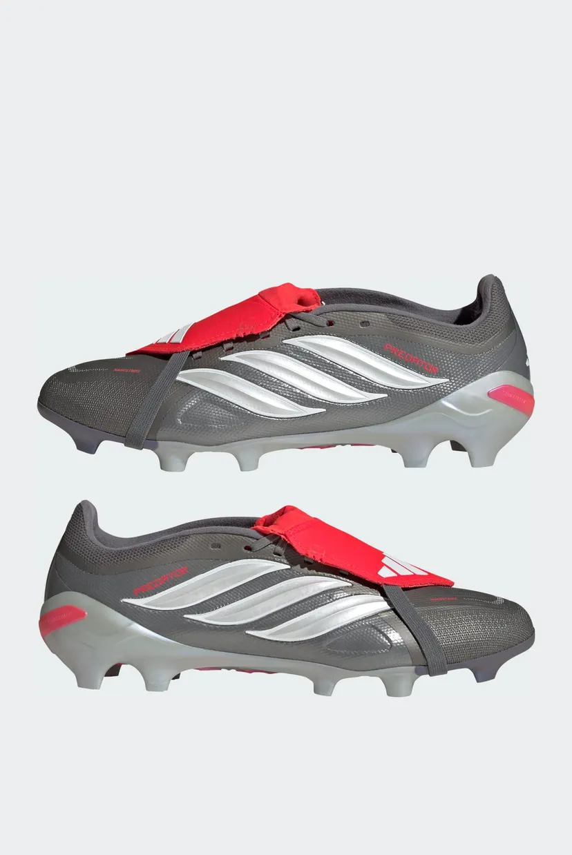 Серые бутсы PREDATOR LEAGUE Fold-Over Tongue Firm Ground 7