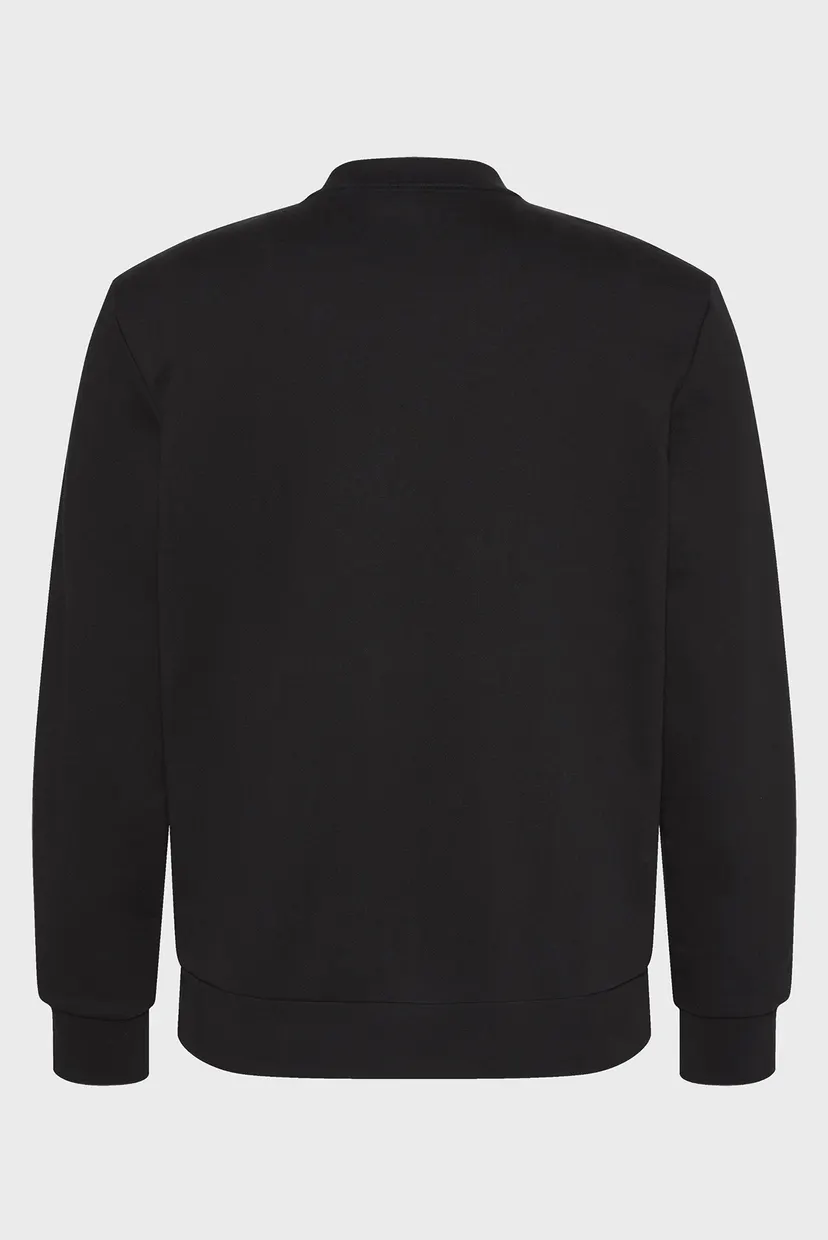 Мужской черный свитшот LS EU 350TERRY CK BAUHAUS LOGO C 7