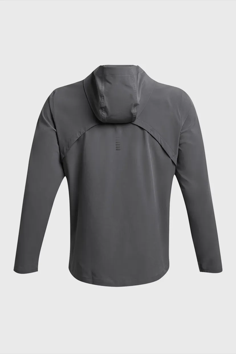 Чоловіча сіра вітровка OUTRUN THE STORM JACKET 4