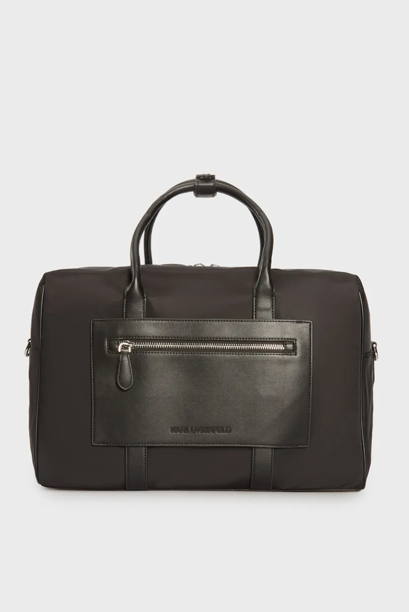 Чоловіча чорна дорожня сумка IKONIK 2.0 NYLON WEEKENDER 4