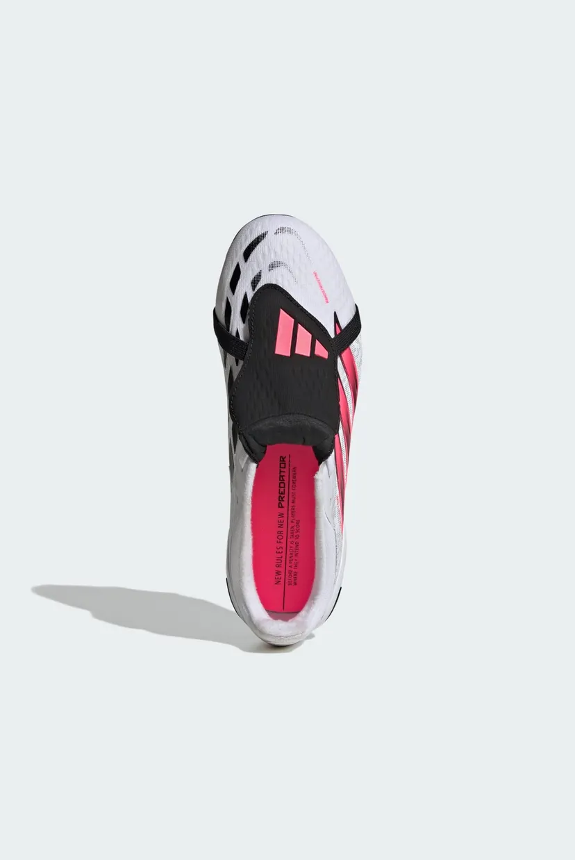 Дитячі білі бутси PREDATOR ELITE Fold-Over Tongue Firm Ground Football Kids 6