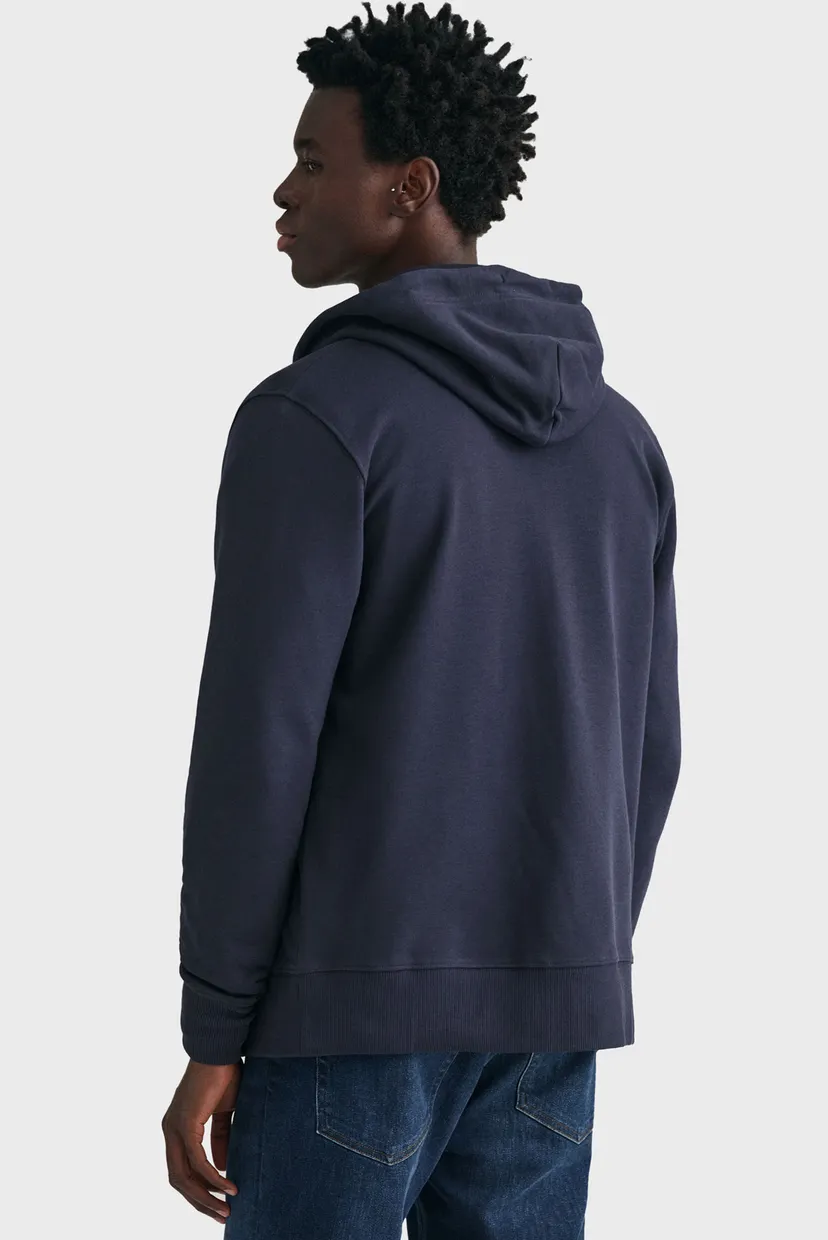 Мужское темно-синее худи REG SHIELD FULL ZIP 3
