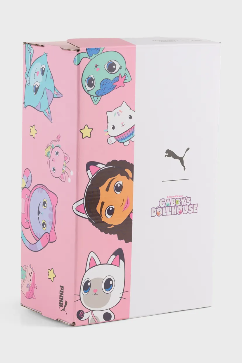 Детские белые сникерсы PUMA x GABBY'S DOLLHOUSE Carina 3.0 Shoes Kids 9