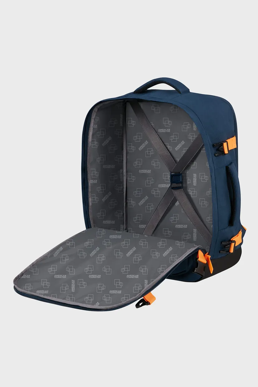 Темно-синий рюкзак TAKE2CABIN NAVY/RADIANT ORANGE 5