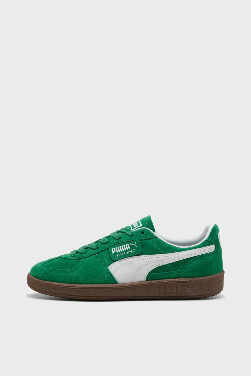 Зеленые замшевые сникерсы Palermo Sneakers 3