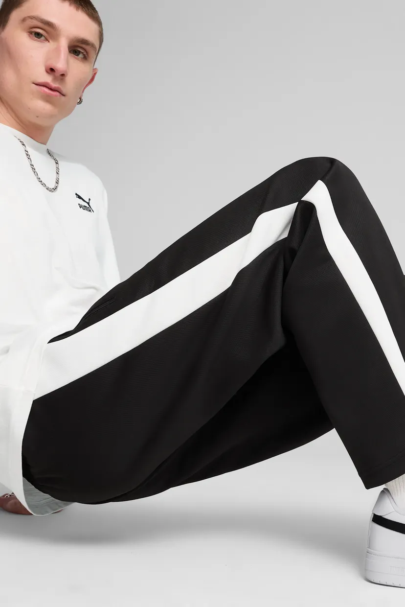 Мужские черные спортивные брюки T7 ALWAYS ON Relaxed Track Pants Men 5