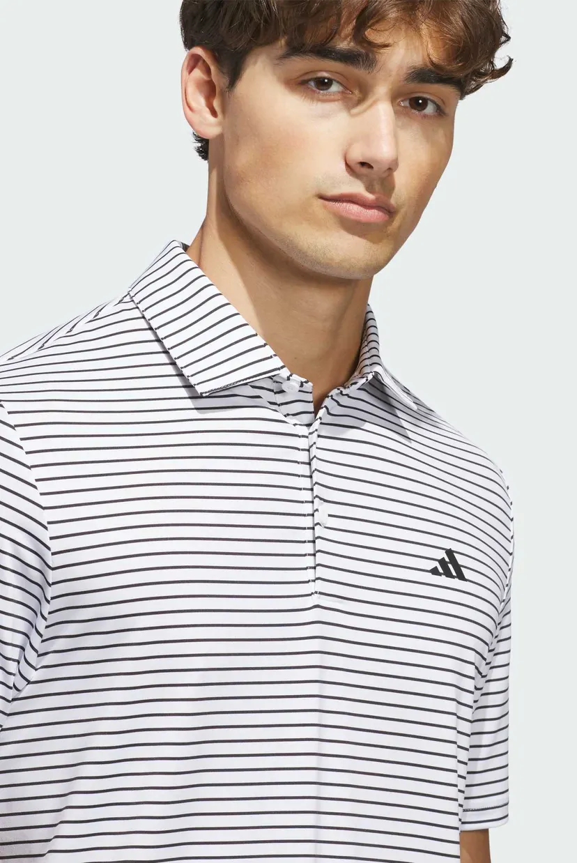 Чоловіче біле поло у смужку PERFORMANCE TWO-COLOR STRIPE 4