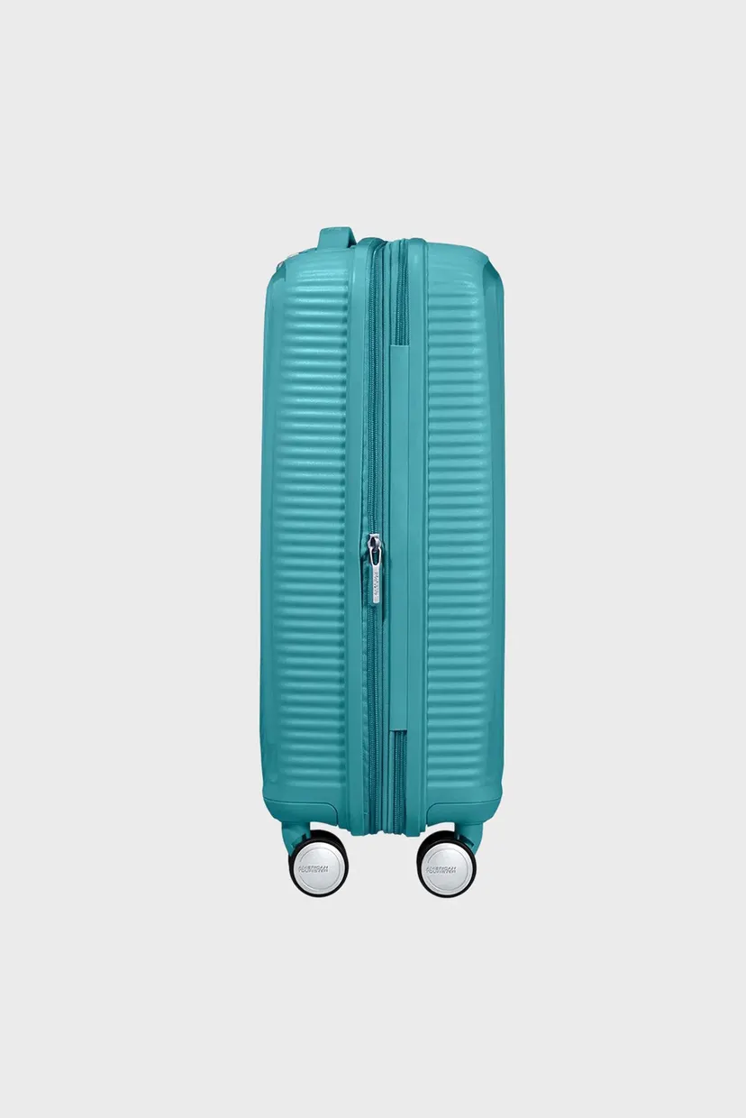 Бирюзовый чемодан 55 см SOUNDBOX TURQUOISE 3