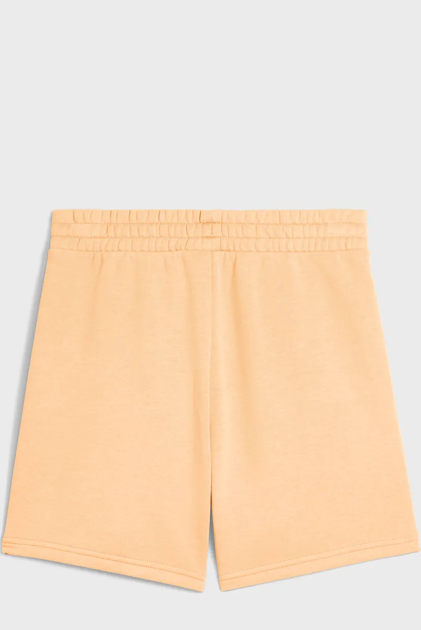 Женские персиковые шорты ESS Small No. 1 Logo 5'' High-Waist Shorts Women 5