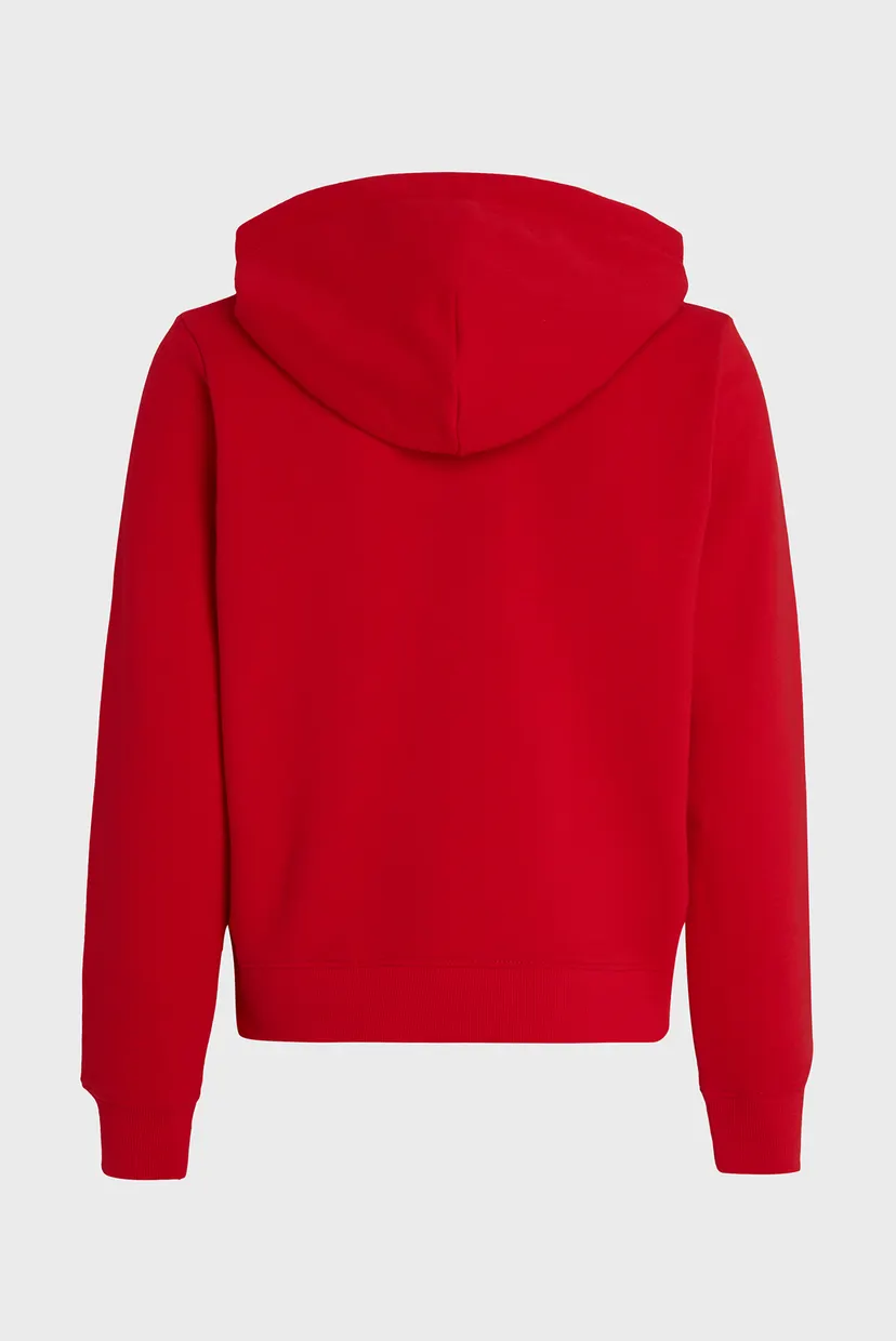 Женское красное худи TJW REG LINEAR HOODIE 6