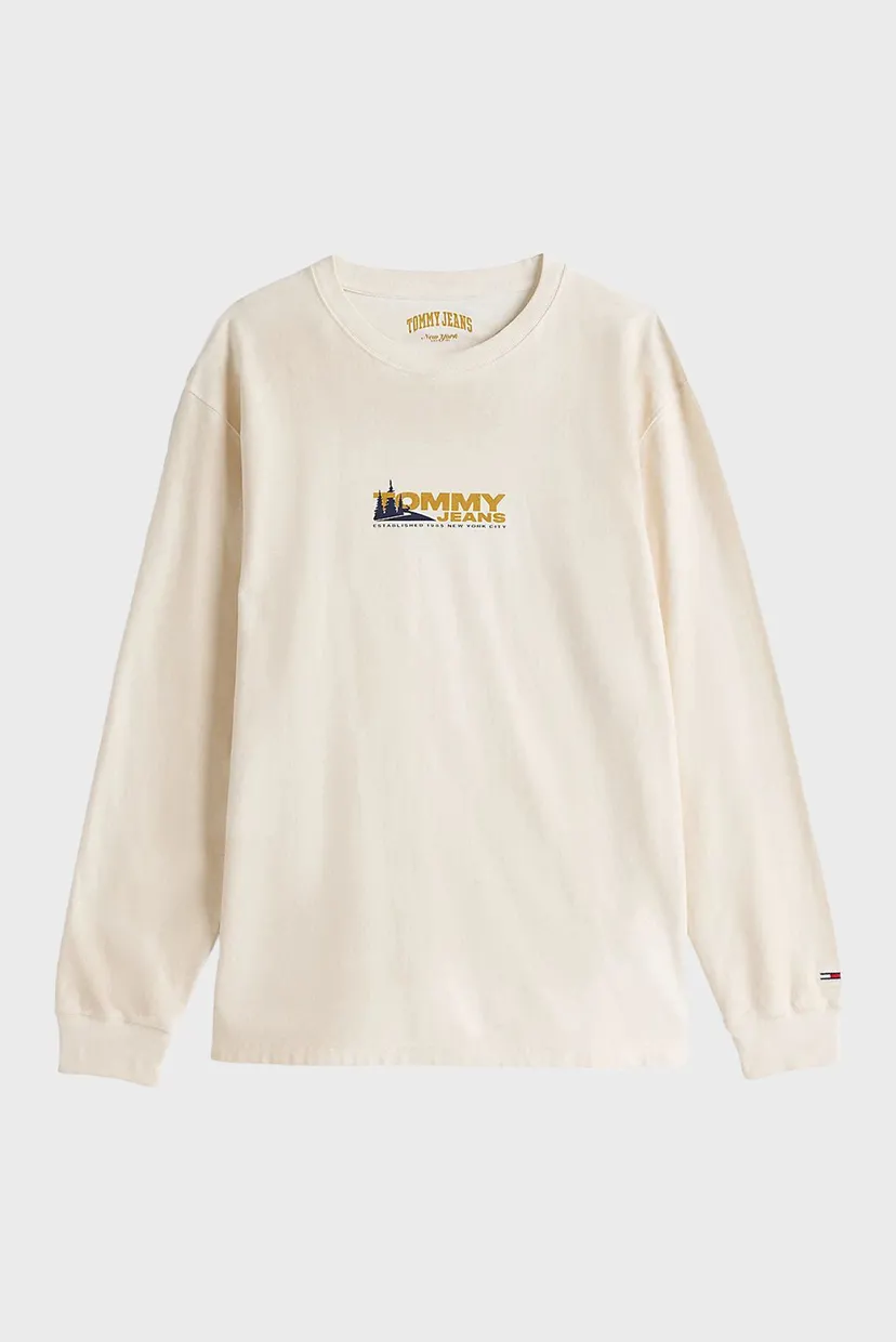 Чоловічий бежевий лонгслів TJM LS EXPLORER TEE 6