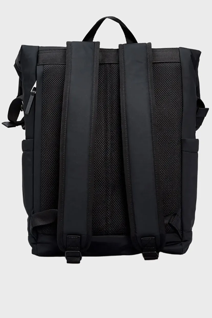 Чоловічий чорний рюкзак TH SIGNATURE ROLLTOP BACKPACK 4