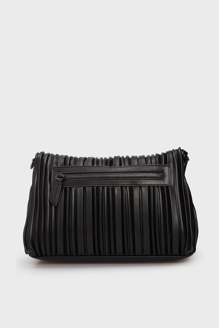 Жіноча чорна сумка K KUSHION SM FOLDED TOTE 4