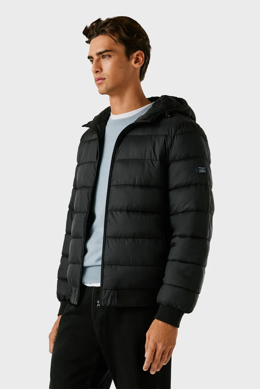 Чоловіча чорна куртка PUFFER 3