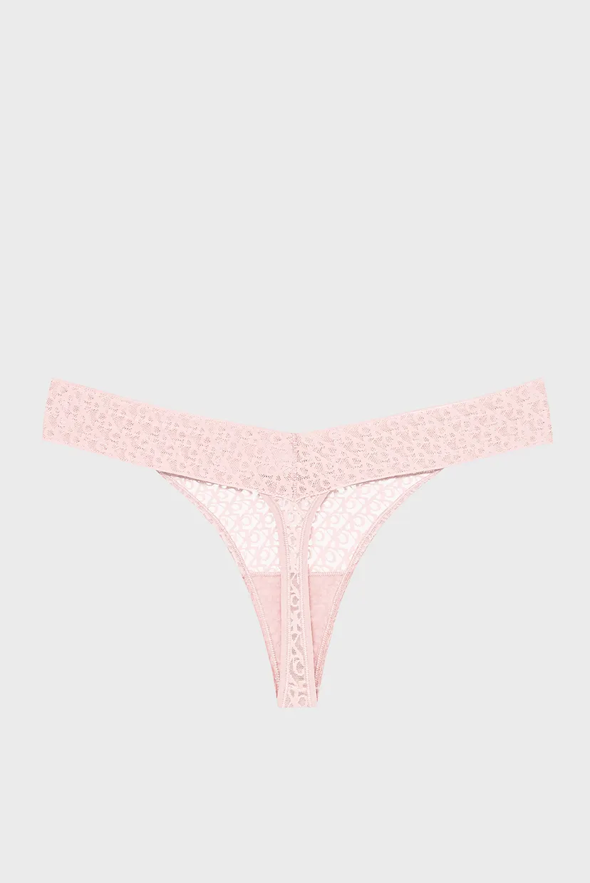 Жіночі пудрові трусики LOW RISE THONG 7