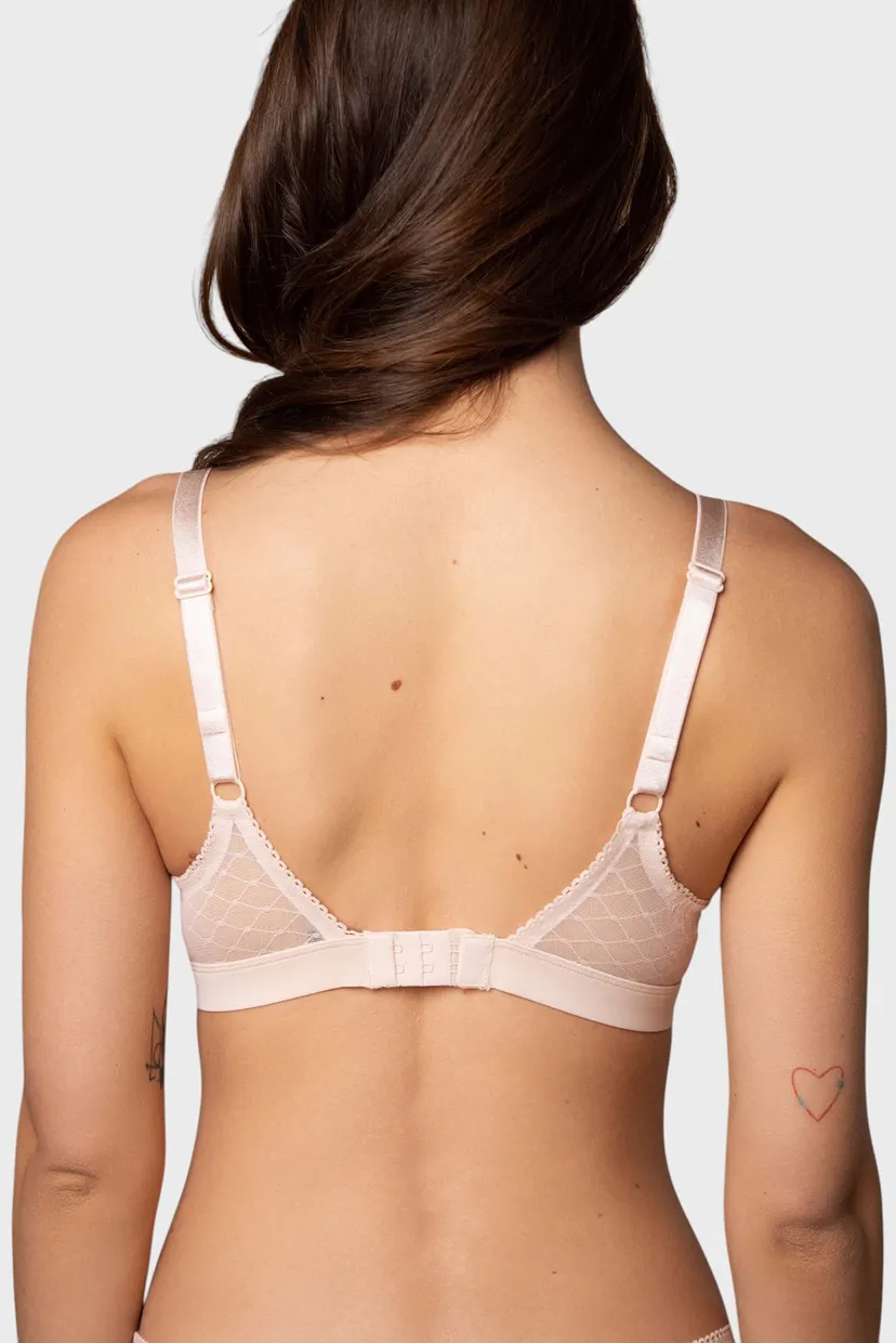 Жіночий бежевий бюстгальтер 3