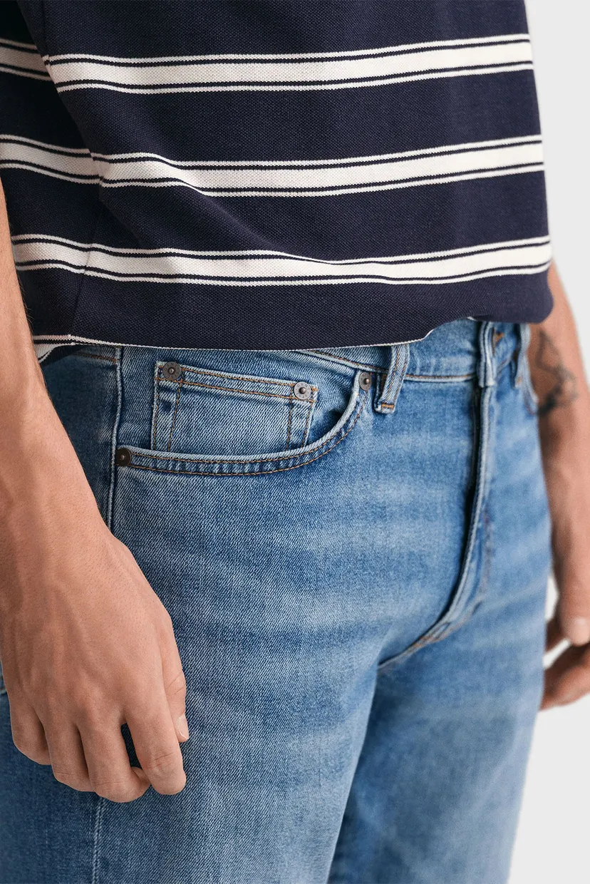 Мужские синие джинсы SLIM 4