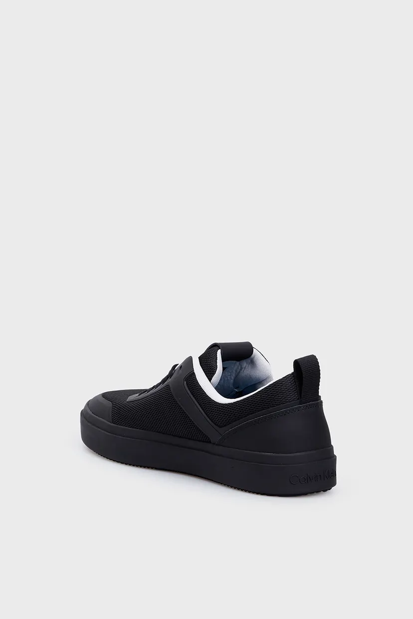 Чоловічі чорні снікерси LOW TOP LACE UP KNIT 5
