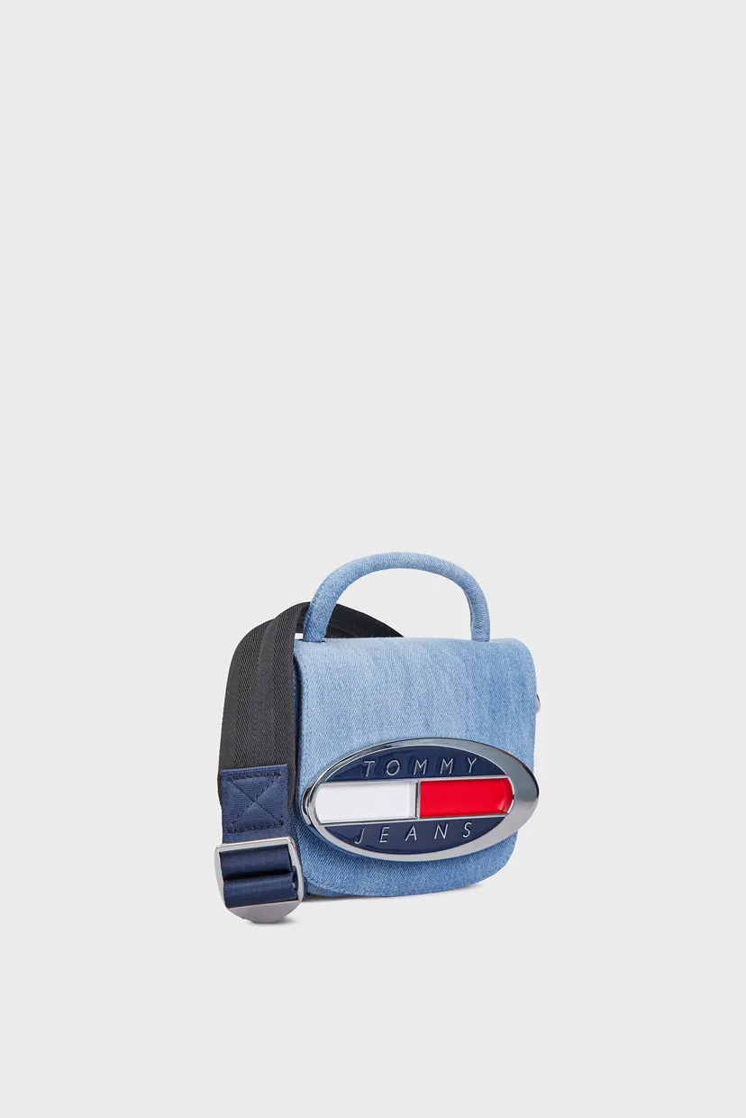 Женская голубая джинсовая сумка TJW ORIGIN CROSSOVER DENIM 3