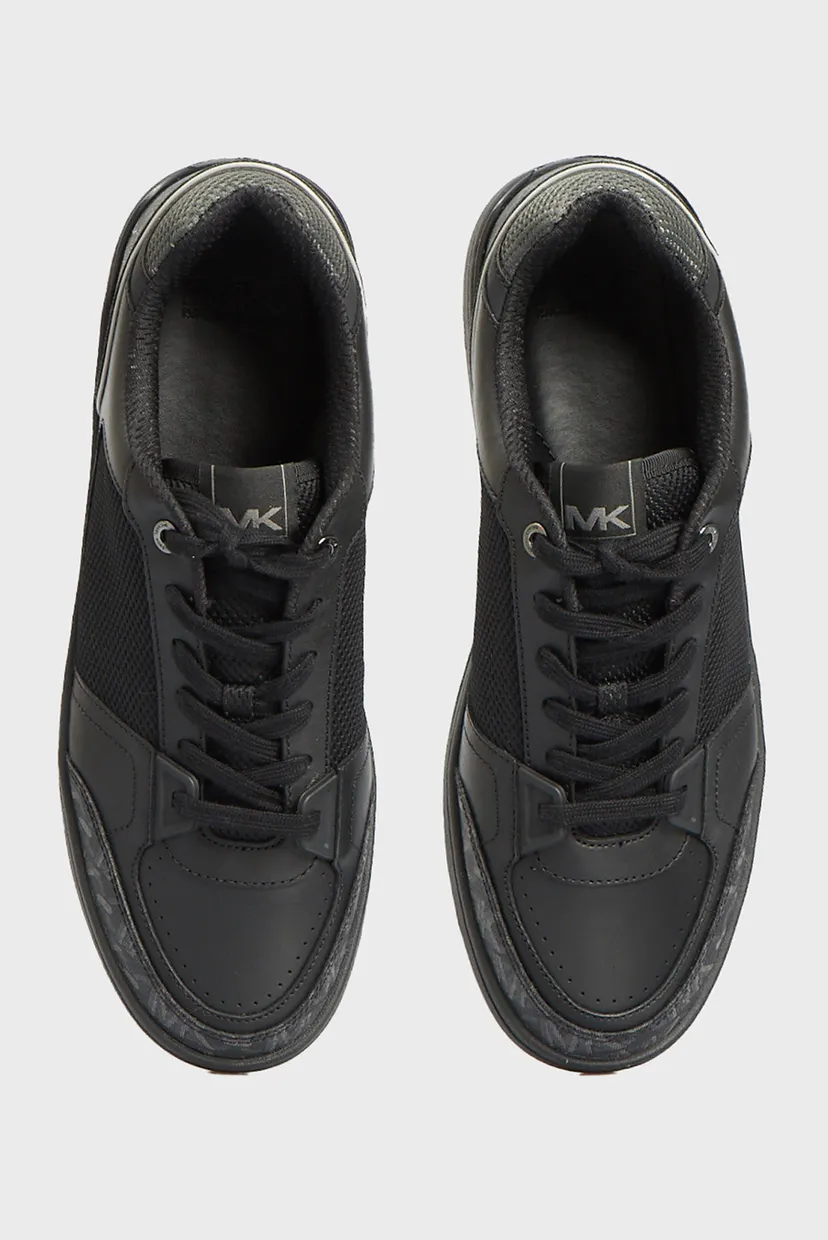 Чоловічі чорні снікерси REBEL LACE UP 4
