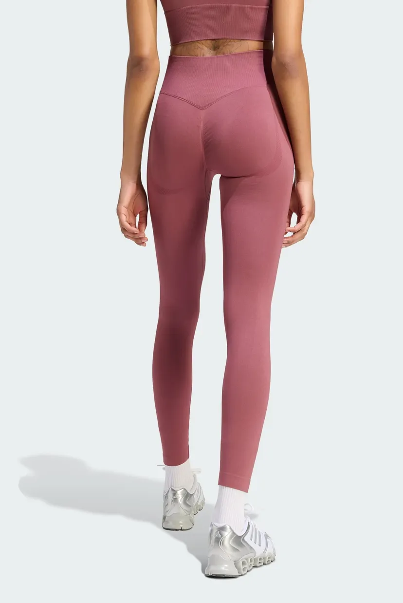 Жіночі малинові тайтси ESSENTIALS SEAMLESS 3