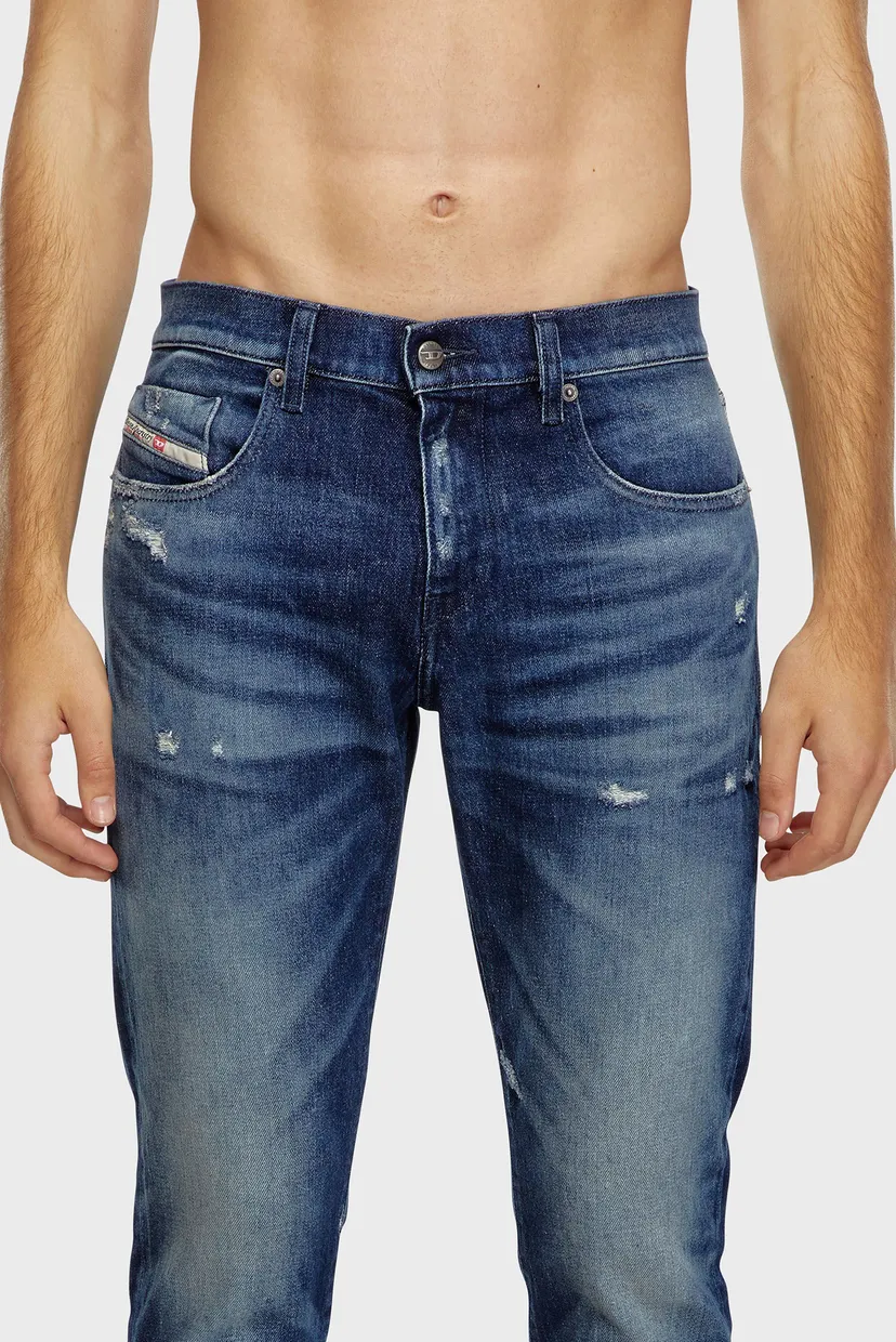 Мужские синие джинсы 2019 D-STRUKT L.32 PANTALONI 4
