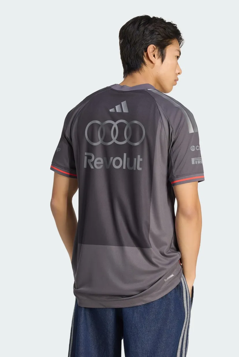 Чоловіча темно-сіра футболка AUDI FORMULA ONE TEAM AUTHENTIC 3