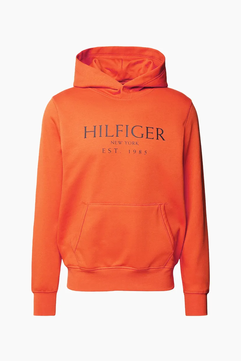 Чоловіче помаранчеве худі BIG HILFIGER HOODY 6
