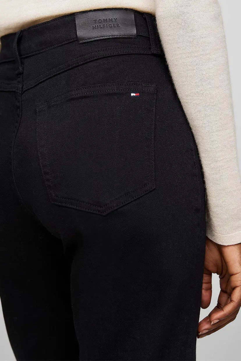 Жіночі чорні джинси CLASSIC STRAIGHT RW STAY BLACK 4