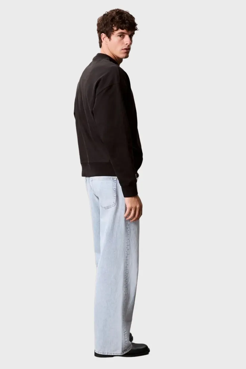 Мужской черный свитшот PREMIUM TERRY MONOGRAM 4