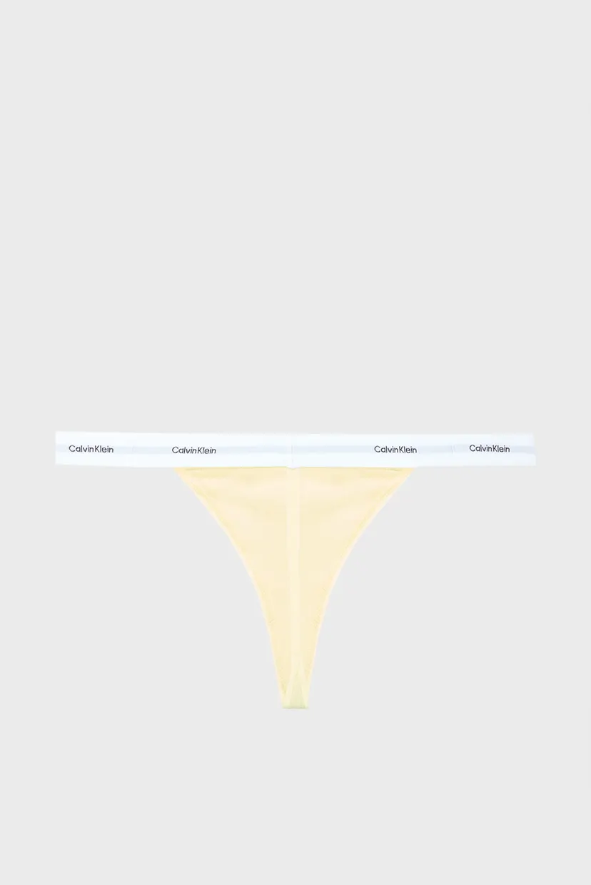 Жіночі жовті трусики STRING THONG 7